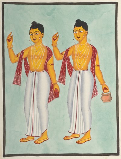 Gaur et Nitai, 1800s - Unbekannt