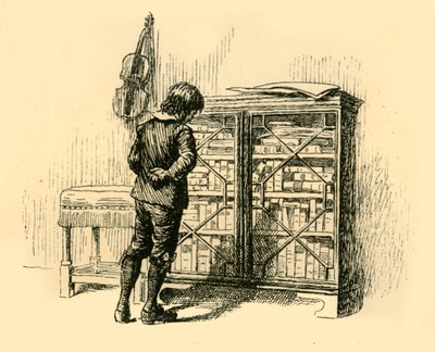 Regardant ses couvertures à travers les portes en treillis du placard, 1907 - Unbekannt