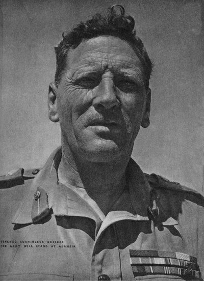 Le Général Auchinleck a décidé que l