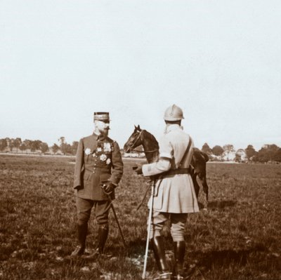 Général Henri Gouraud, Châlons, Marne, nord de la France, vers 1914-1918 - Unbekannt