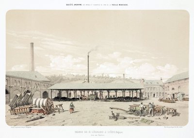 Stockage de charbon, Saint-Léonard, Liège, Belgique - Unbekannt