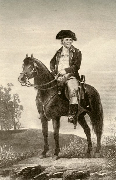 Général Israel Putnam, montrant l