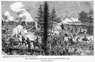 Victoire du général Johnson, près de Crown Point, 1755, 1877 - Unbekannt