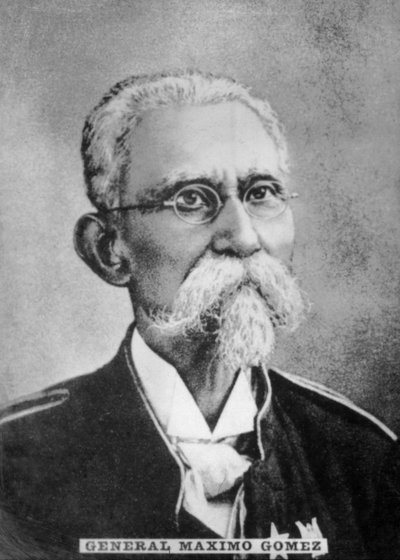 Général Máximo Gómez 1836-1905, Général-Major Dominicain dans la Guerre des Dix Ans, vers 1910 - Unbekannt