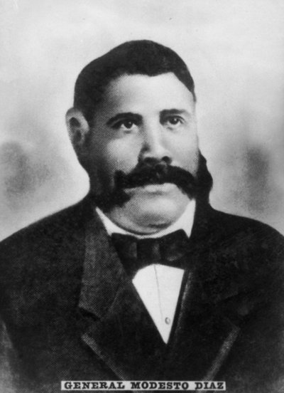 Général Modesto Diaz 1826-1892, Major Général de l