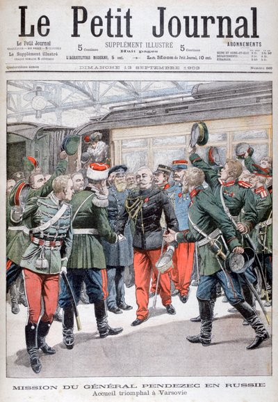Mission diplomatique du général Pendezec en Russie - Unbekannt