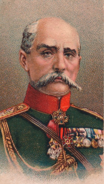 Général Platon Lechitsky 1856-1921, commandant russe pendant la Première Guerre mondiale, 1917 - Unbekannt