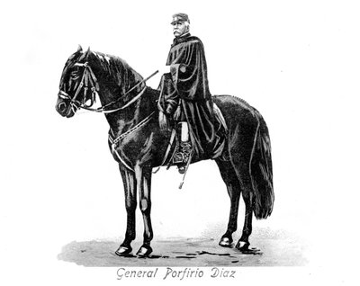 Général Porfirio Diaz 1830-1915, président du Mexique, vers 1900s - Unbekannt
