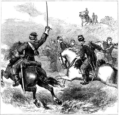 Le général Sheridan à Cedar Creek, Virginie, Guerre de Sécession américaine, 1864 - Unbekannt