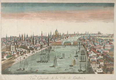 Vue générale de Londres - Unbekannt
