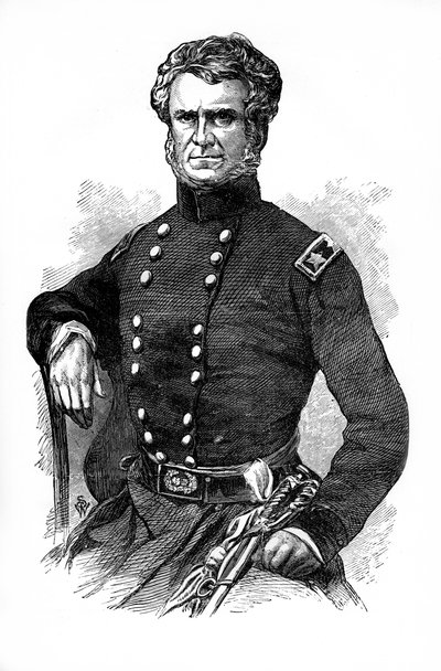 Général William Worth, soldat américain, 1872 - Unbekannt