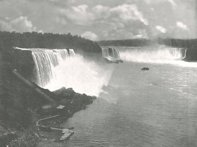 Vue générale des chutes du Niagara, 1895 - Unbekannt