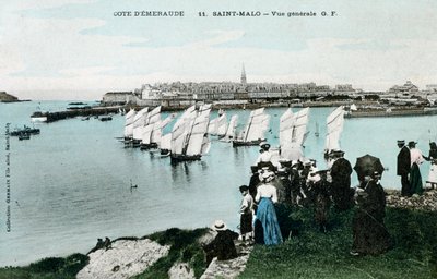 Vue générale de Saint-Malo, Bretagne, France, 20ème siècle - Unbekannt