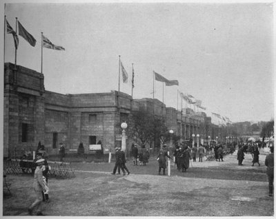Vue générale du Palais de l