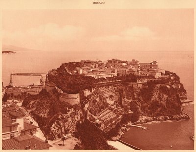 Vue générale de la Principauté de Monaco, 1930 - Unbekannt