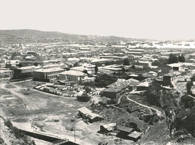 Vue générale de la ville, Valparaiso, Chili - Unbekannt