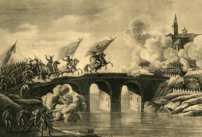 Les généraux Bonaparte et Augereau prennent d