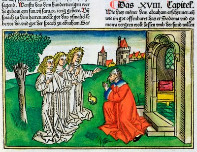 Genèse 18:2 : Abraham et les trois anges - Unbekannt