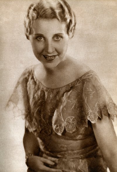 Genevieve Tobin, actrice américaine, 1933 - Unbekannt