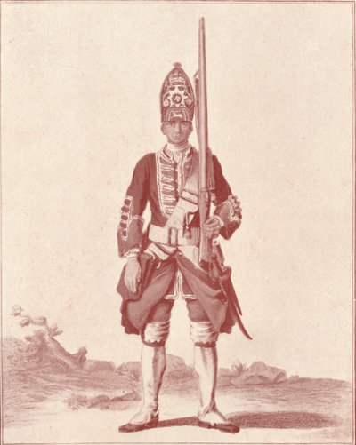 Gentleman, les 7ème Royal Fusiliers 1742, 1742 1909 - Unbekannt
