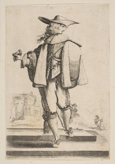 Gentleman avec un gant, 1629 - Unbekannt