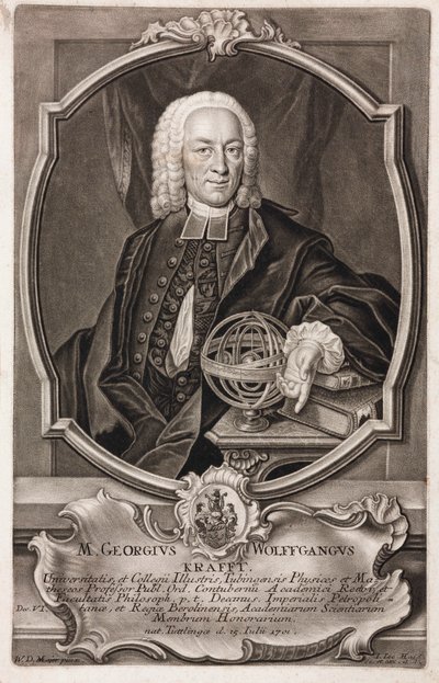 Georg Wolfgang Krafft, mathématicien allemand - Unbekannt