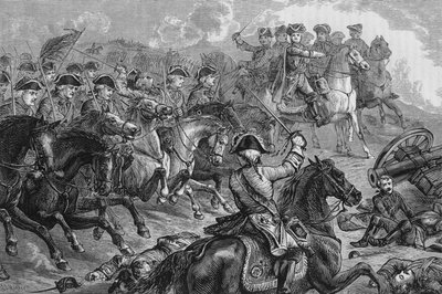George II à Dettingen, 27 juin 1743, vers 1880 - Unbekannt