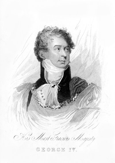 George IV, roi du Royaume-Uni et de Hanovre, 19e siècle - Unbekannt
