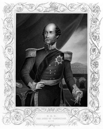 George William Frederick Charles, 2ème duc de Cambridge, soldat britannique, vers 1856 - Unbekannt