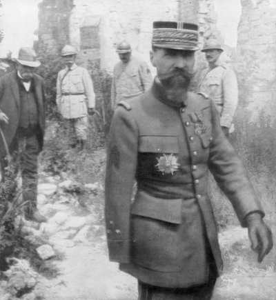 Georges Clemenceau et le général Gouraud, 6 juillet 1918 - Unbekannt
