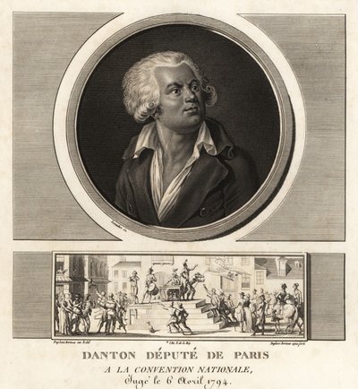 Georges Danton, député de Paris à la Convention nationale, exécuté en 1794 - Unbekannt