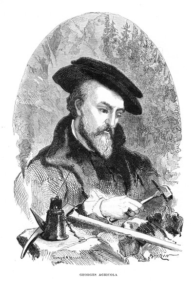 Georgius Agricola, médecin, minéralogiste et métallurgiste allemand du XVIe siècle - Unbekannt