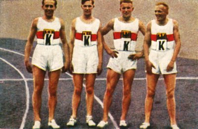 Équipe allemande de relais 4 x 400m hommes, 1928 - Unbekannt