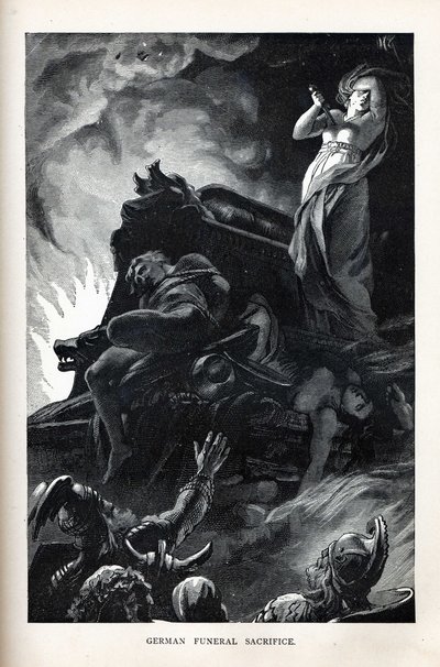 Sacrifice funéraire allemand, 1882 - Unbekannt