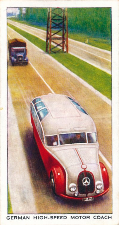 Autocar à grande vitesse allemand, 1938 - Unbekannt