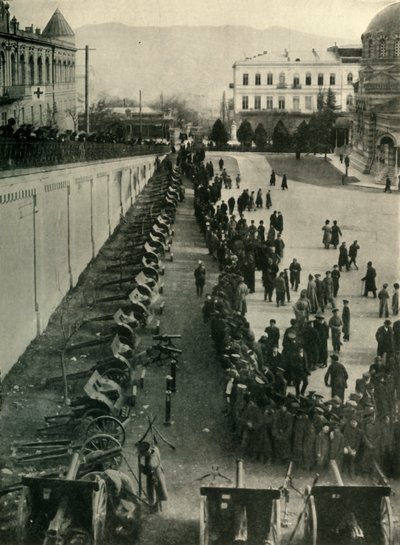 Canons allemands capturés par l