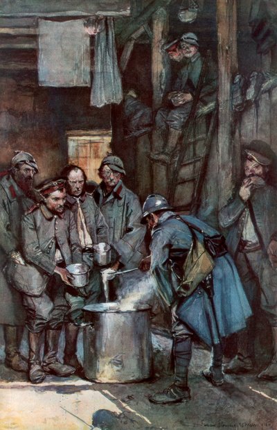 Prisonniers allemands à Souville, Verdun, France, 26 mars 1916, 1926 - Unbekannt