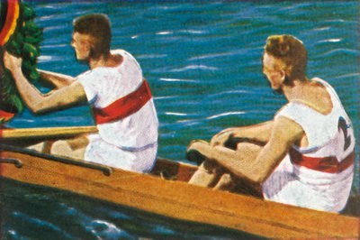 Vainqueurs allemands des paires sans barreur, 1928 - Unbekannt