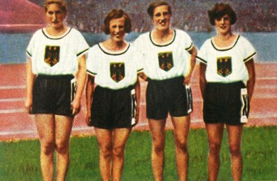 Équipe allemande de relais 4 x 100 m, 1928 - Unbekannt