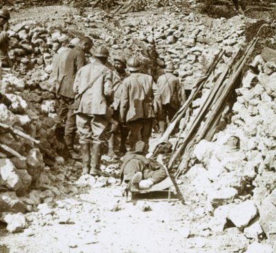 Blessés allemands, Thiaumont, Verdun, nord de la France, vers 1914-1918 - Unbekannt