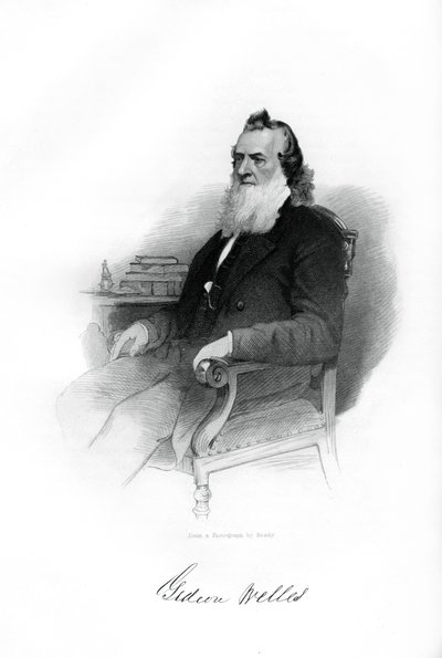 Gideon Welles, secrétaire de la Marine des États-Unis de 1861 à 1869, 1862-1867 - Unbekannt