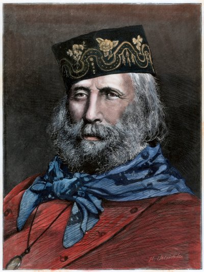 Giuseppe Garibaldi, patriote italien, 1882 - Unbekannt