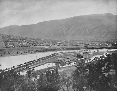 Glenwood Springs et Bath-House, Colorado, vers 1897 - Unbekannt