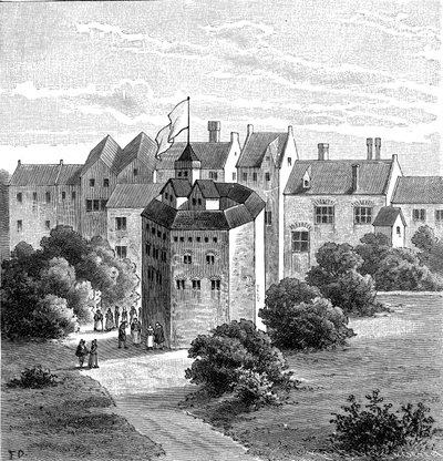 Théâtre du Globe, Bankside, Southwark, Londres, tel qu