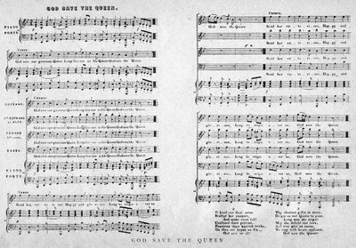 God Save the Queen, partition, 1900 - Unbekannt