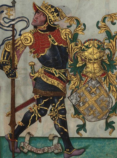 Godefroy de Bouillon, du Livro do Ameiro-Mor, 1509 - Unbekannt