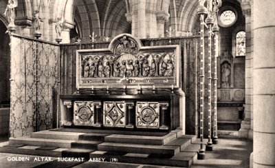 Autel doré, Buckfast, Abbaye, 20e siècle - Unbekannt