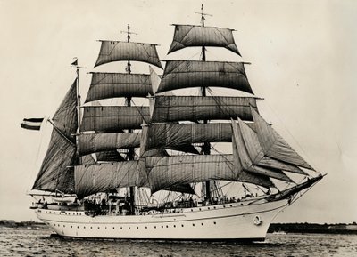 Gorch Fock pour la première fois sous voile, 1933 - Unbekannt
