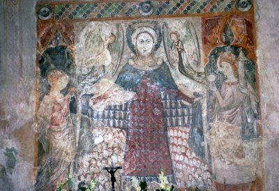 Peinture murale gothique dans l