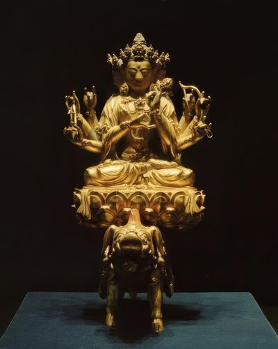 Divinité Marici / Sculpture, 15e s. - Unbekannt